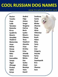 russian-dog-names-for-females